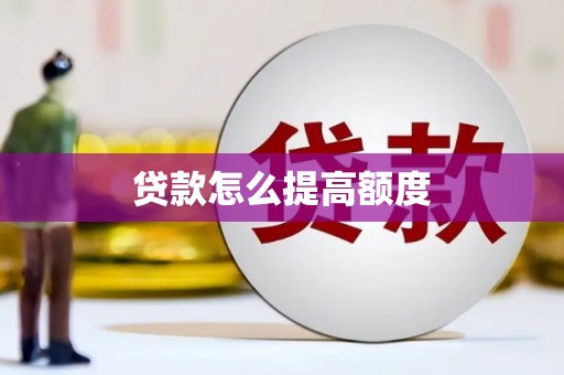 大内贷款怎么提高额度