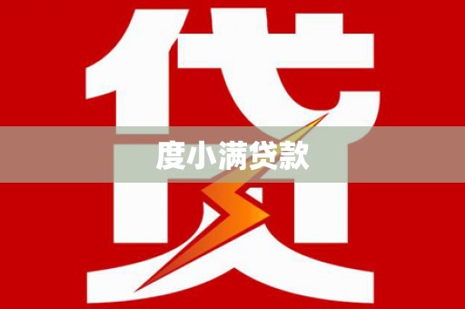 大内度小满贷款