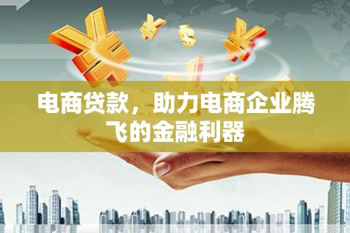 大内电商贷款，助力电商企业腾飞的金融利器