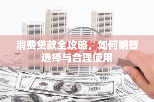 大内消费贷款全攻略，如何明智选择与合理使用