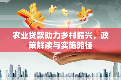 大内农业贷款助力乡村振兴，政策解读与实施路径