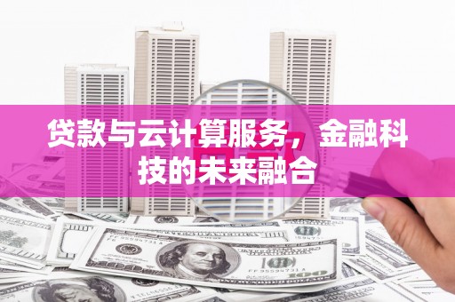 大内贷款与云计算服务，金融科技的未来融合