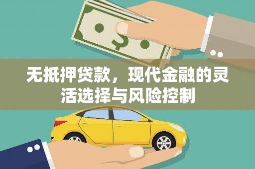 大内无抵押贷款，现代金融的灵活选择与风险控制
