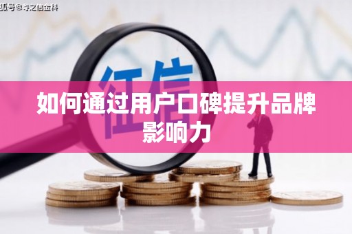 大内如何通过用户口碑提升品牌影响力