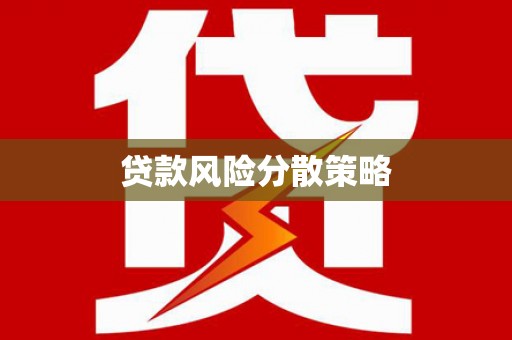 大内贷款风险分散策略