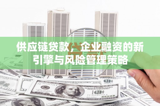 大内供应链贷款，企业融资的新引擎与风险管理策略