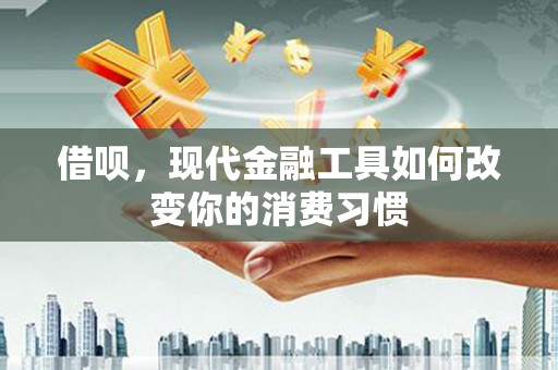 大内借呗，现代金融工具如何改变你的消费习惯