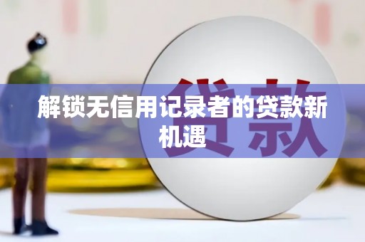 大内解锁无信用记录者的贷款新机遇