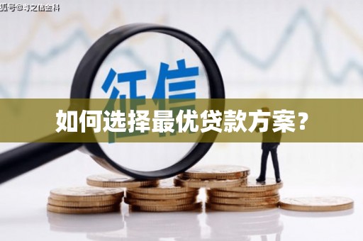 大内如何选择最优贷款方案？