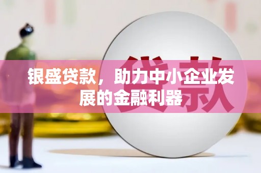 大内银盛贷款，助力中小企业发展的金融利器