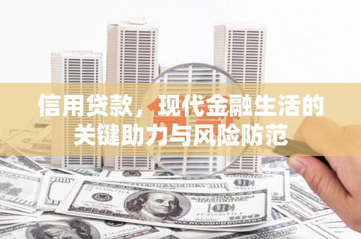 大内信用贷款，现代金融生活的关键助力与风险防范