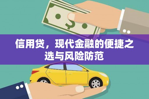 大内信用贷，现代金融的便捷之选与风险防范