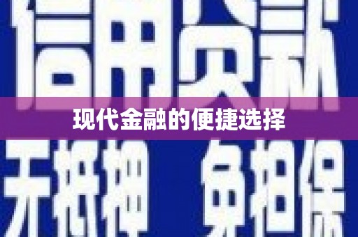 大内现代金融的便捷选择