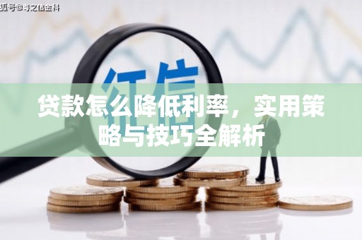 大内贷款怎么降低利率，实用策略与技巧全解析