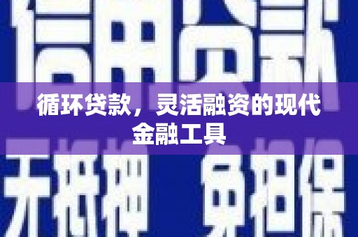 大内循环贷款，灵活融资的现代金融工具