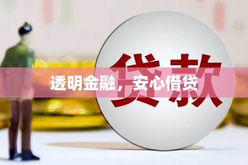 大内透明金融，安心借贷