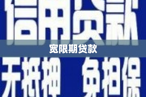 大内宽限期贷款
