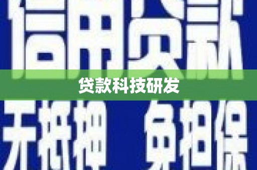 大内贷款科技研发